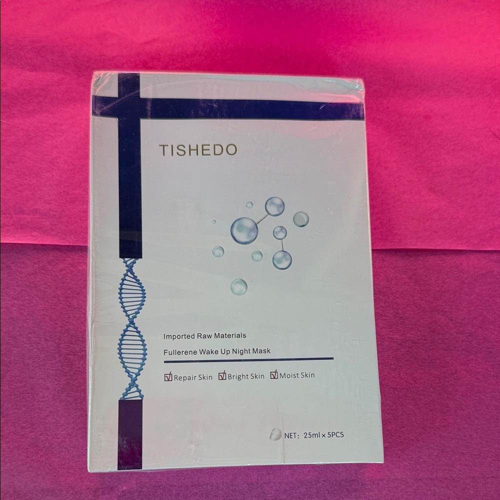 Fullerene Wake Up Night Mask - White